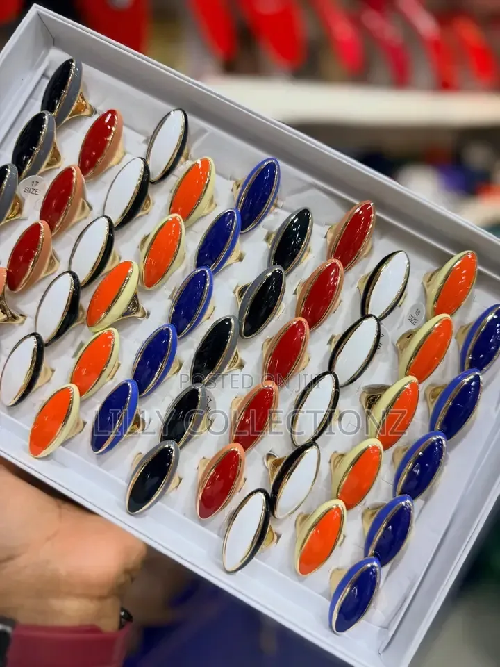 Beautiful Colorful Rings