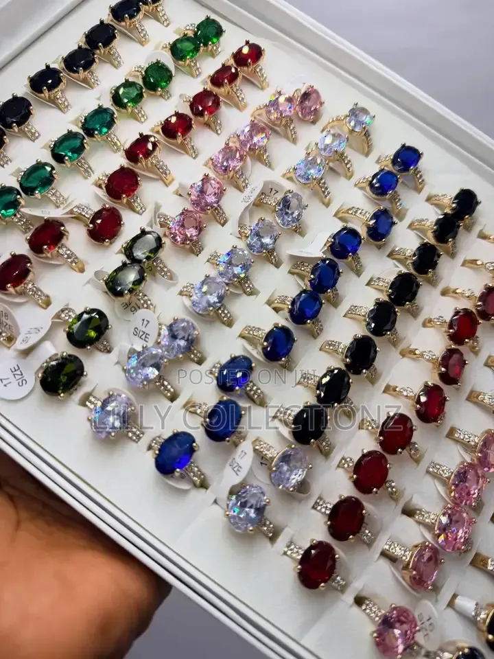 Beautiful Colorful Rings