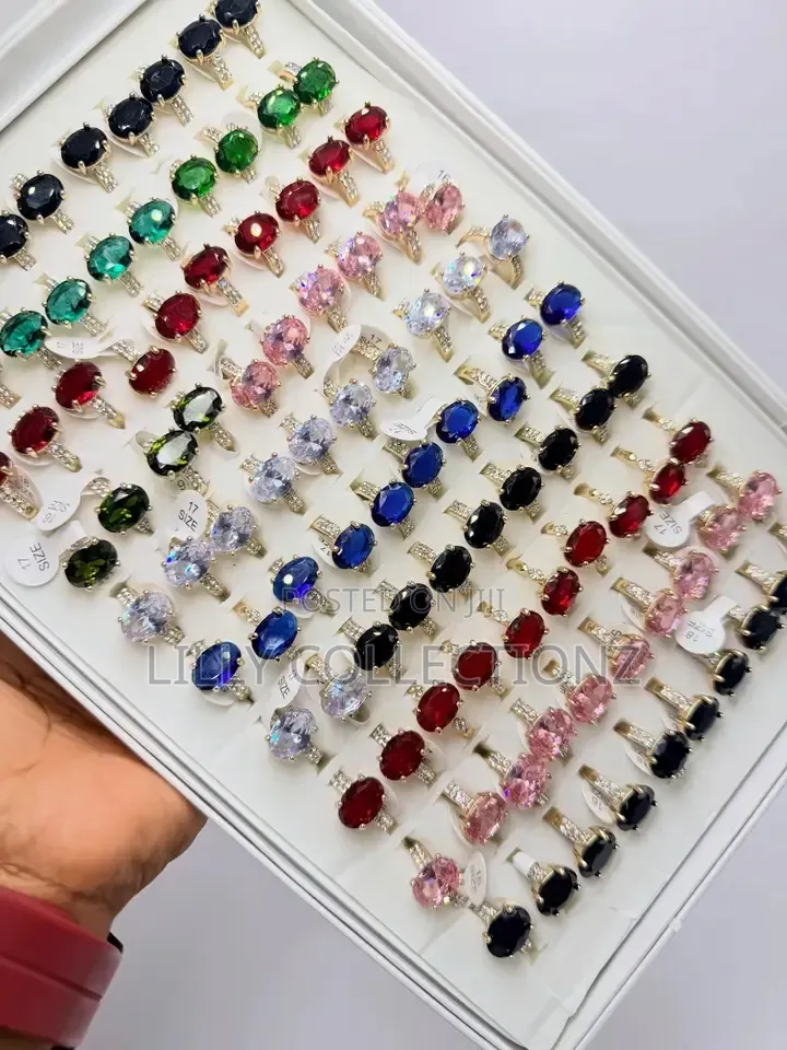 Beautiful Colorful Rings
