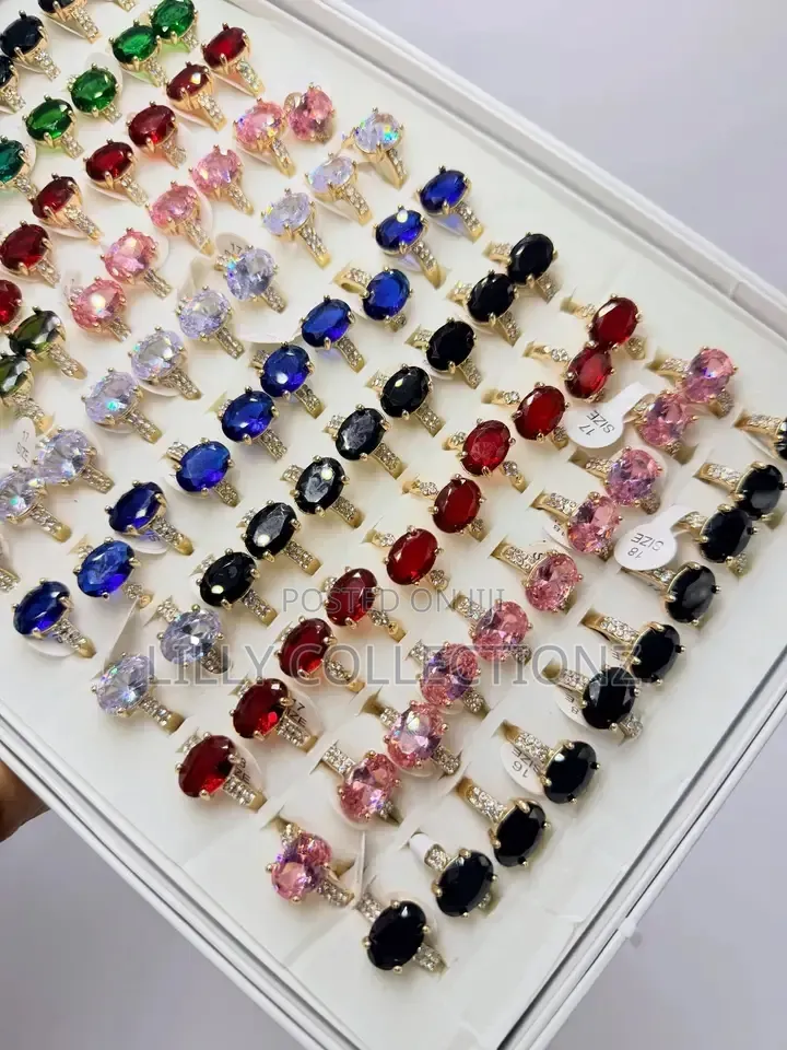 Beautiful Colorful Rings