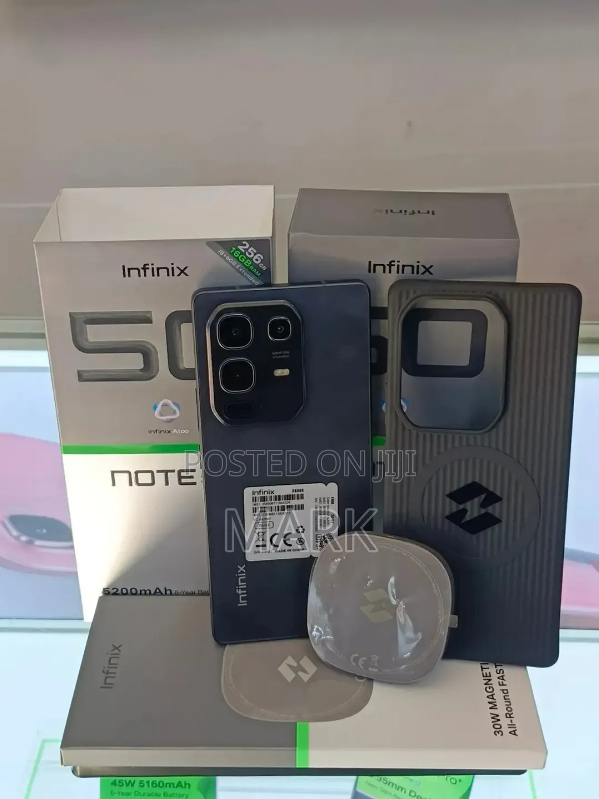 New Infinix Note 50 4G 256 GB Black