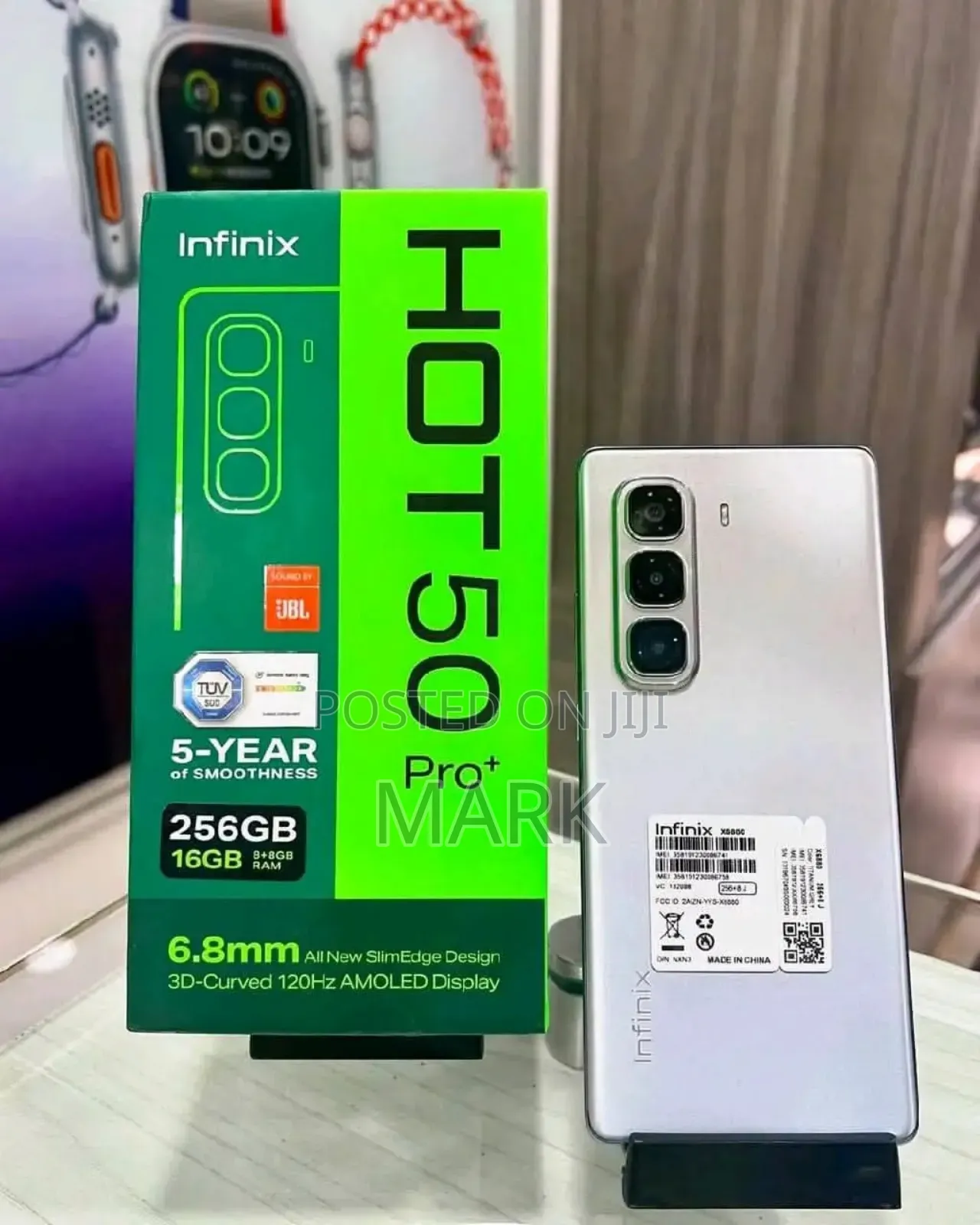 New Infinix Hot 50 Pro+ 4G 256 GB Gray
