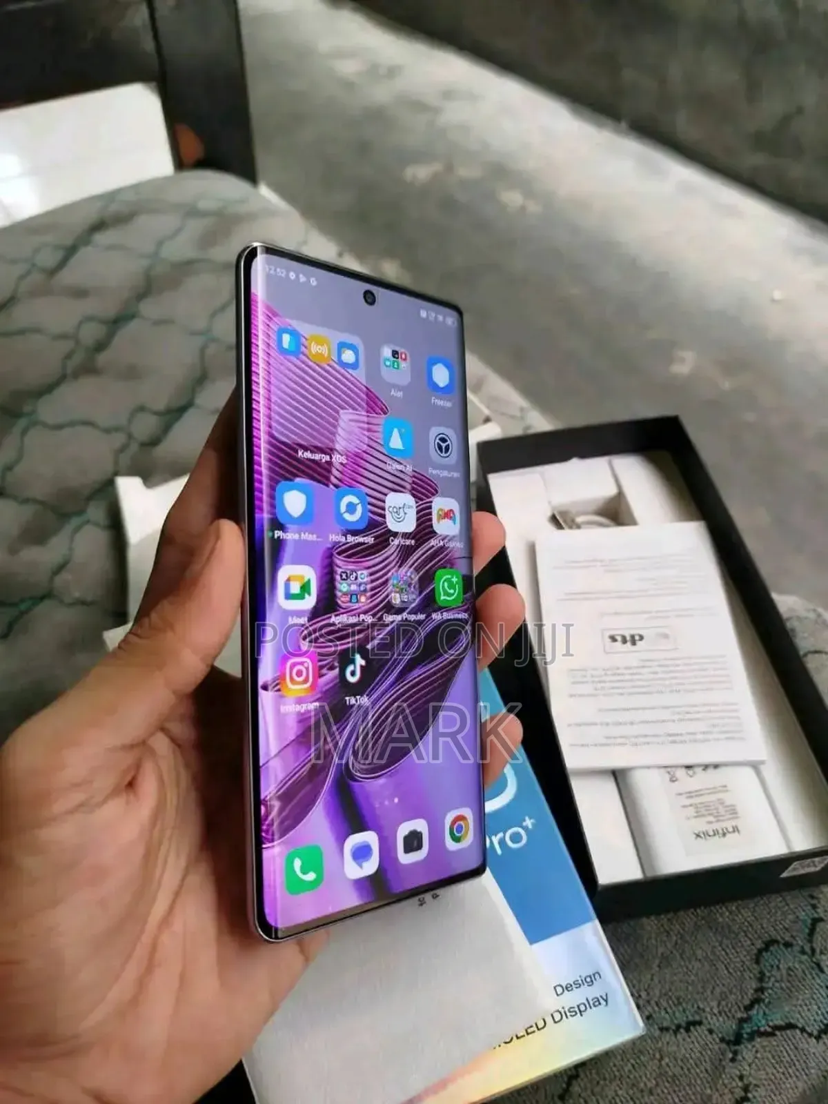 New Infinix Hot 50 Pro+ 4G 256 GB Gray