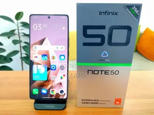 New Infinix Note 50 4G 256 GB Gray