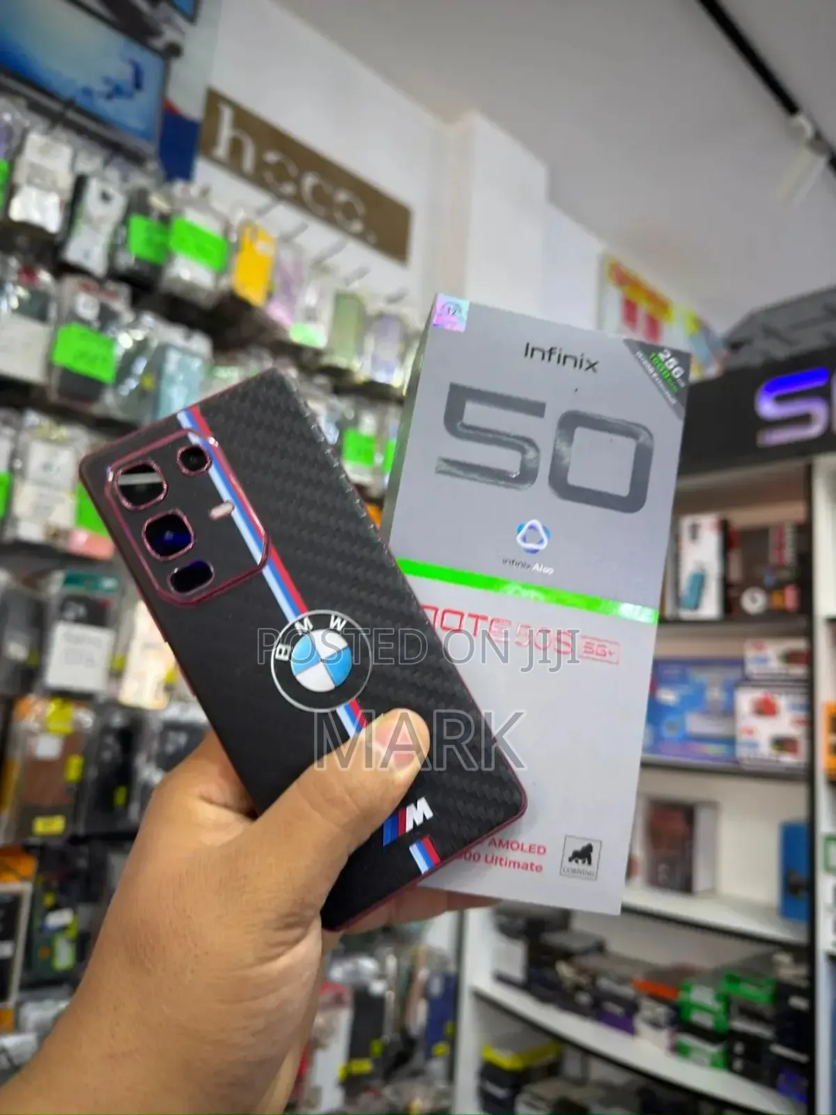 New Infinix Note 50s 256 GB Black