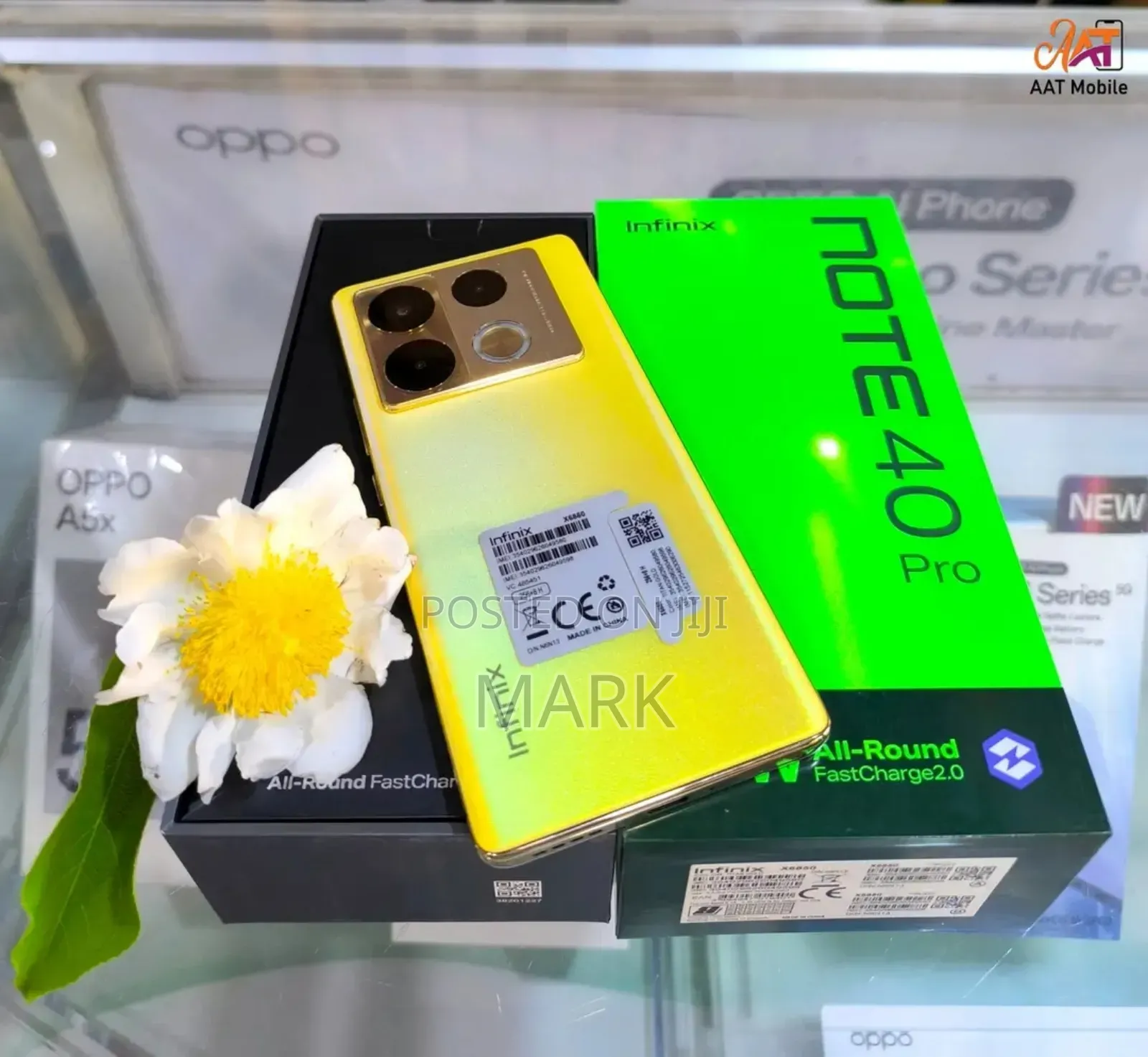 New Infinix Note 40 Pro 256 GB Gold
