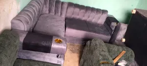 Min L Sofa Set in Gray Color