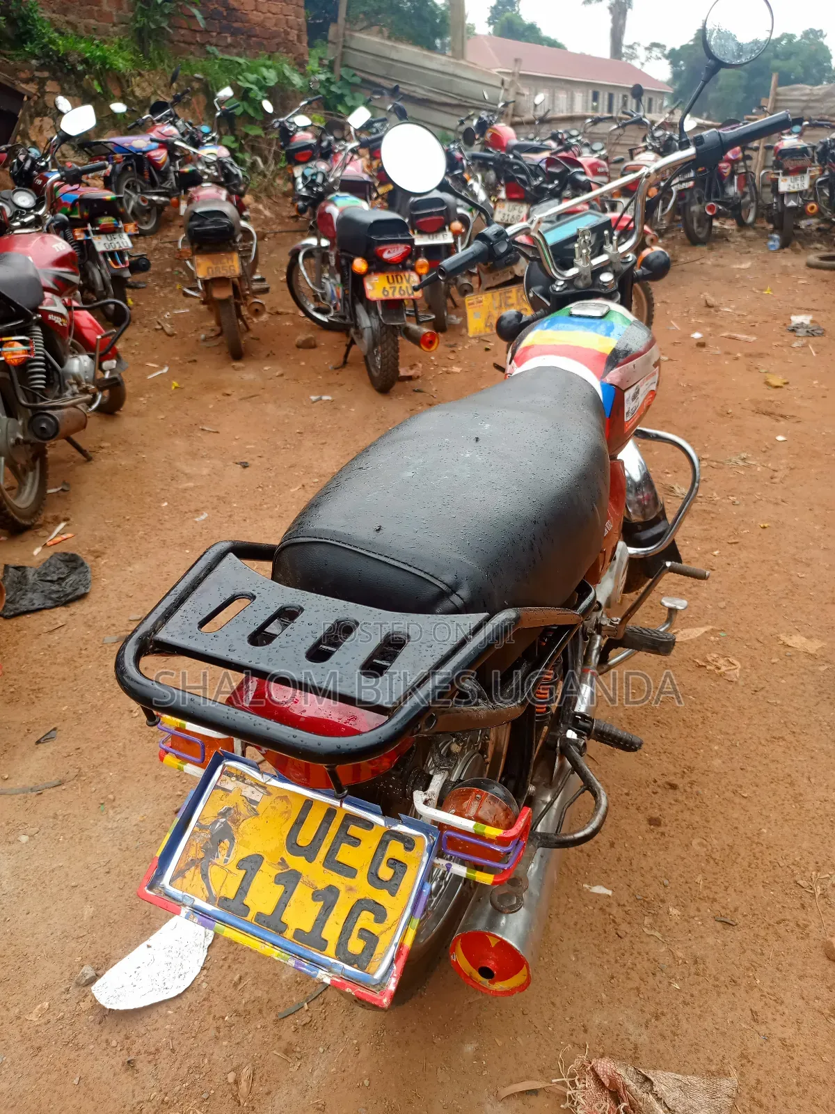 Bajaj Boxer 100 2017 Red