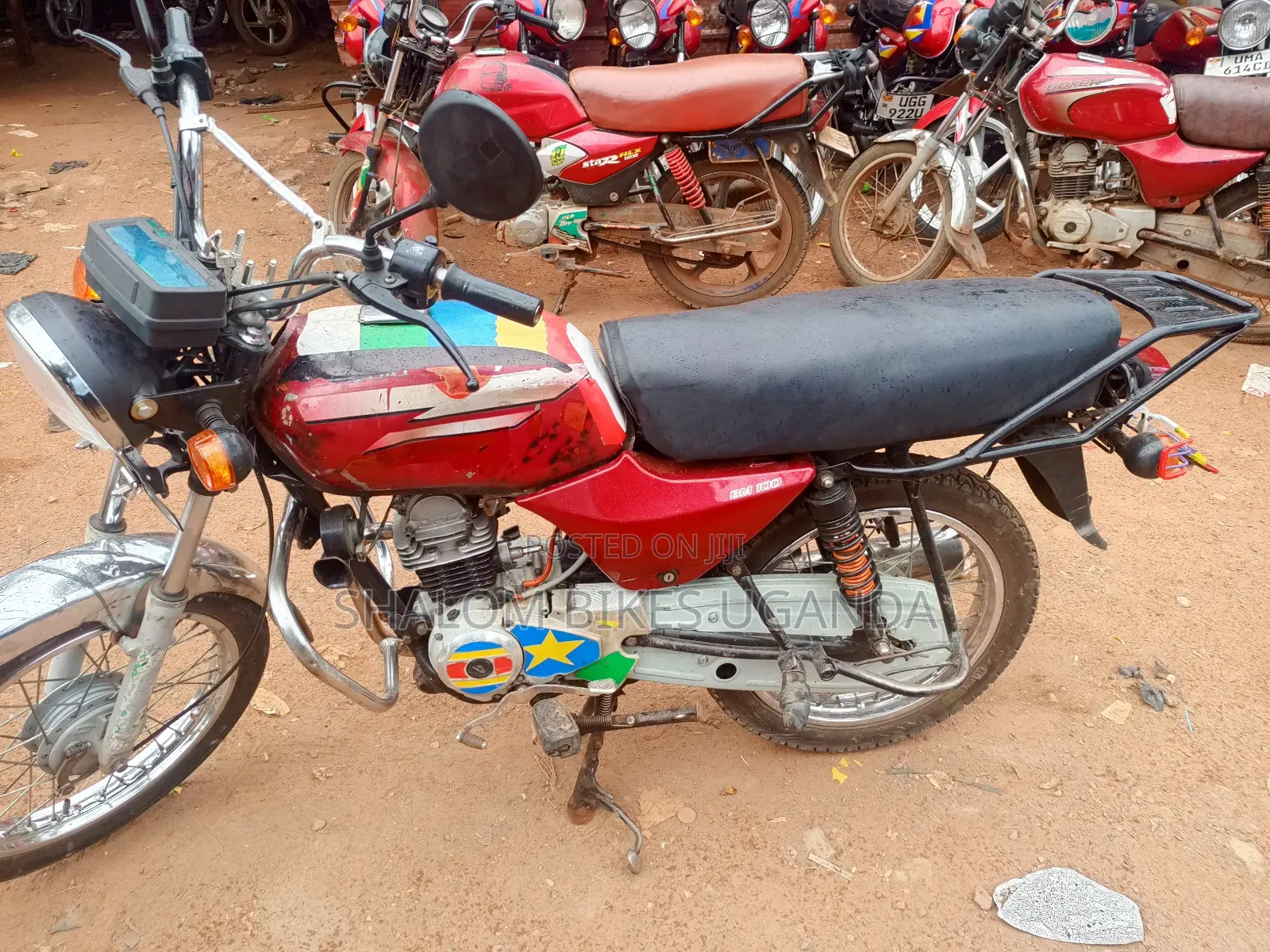Bajaj Boxer 100 2017 Red