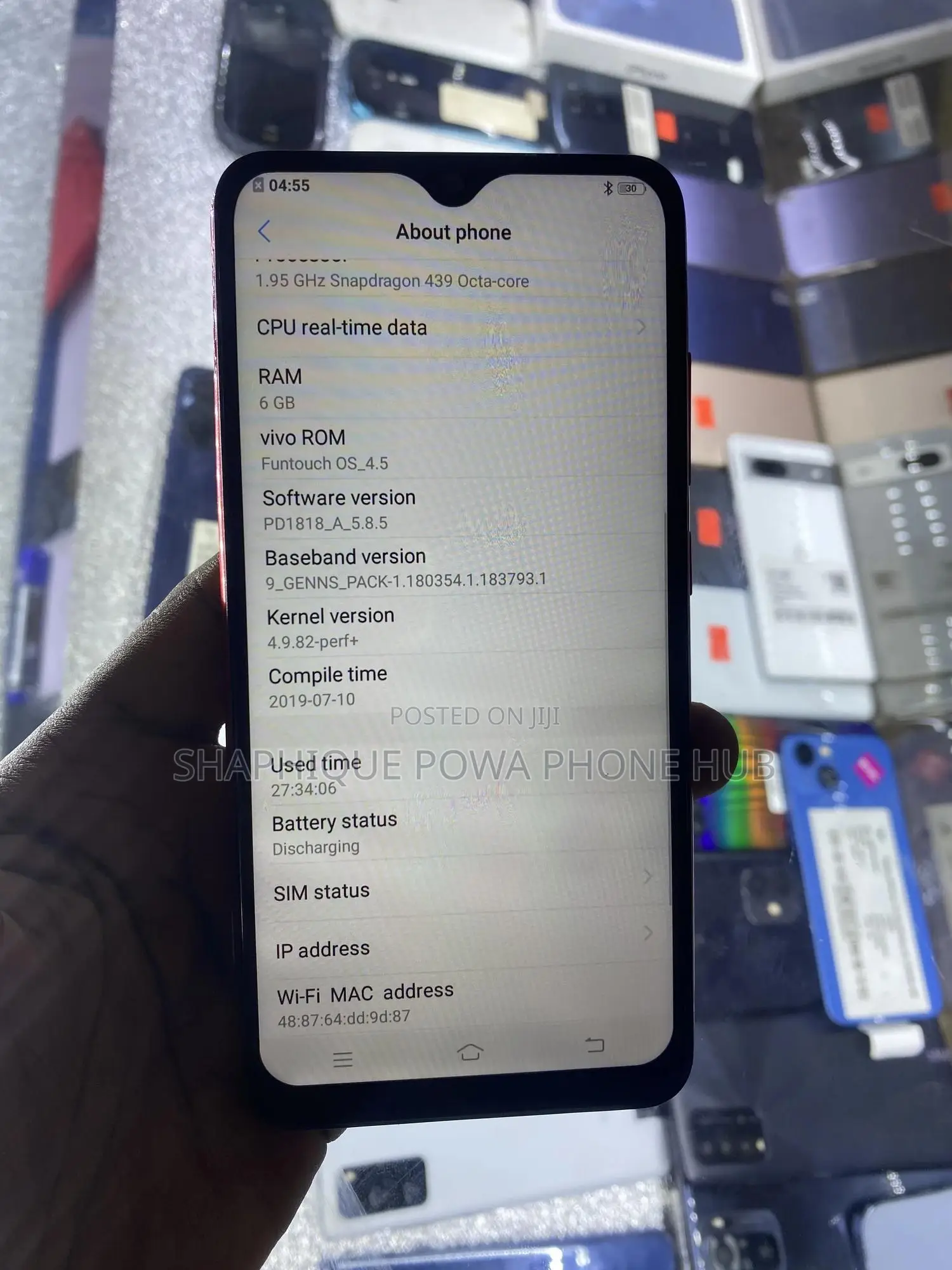 Vivo Y93 128 GB Red