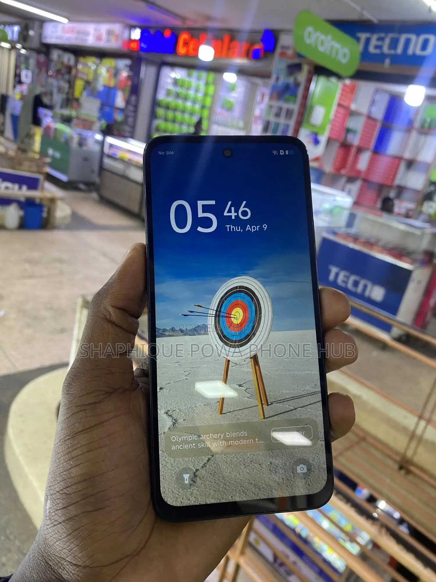 Infinix Hot 60i 128 GB Black