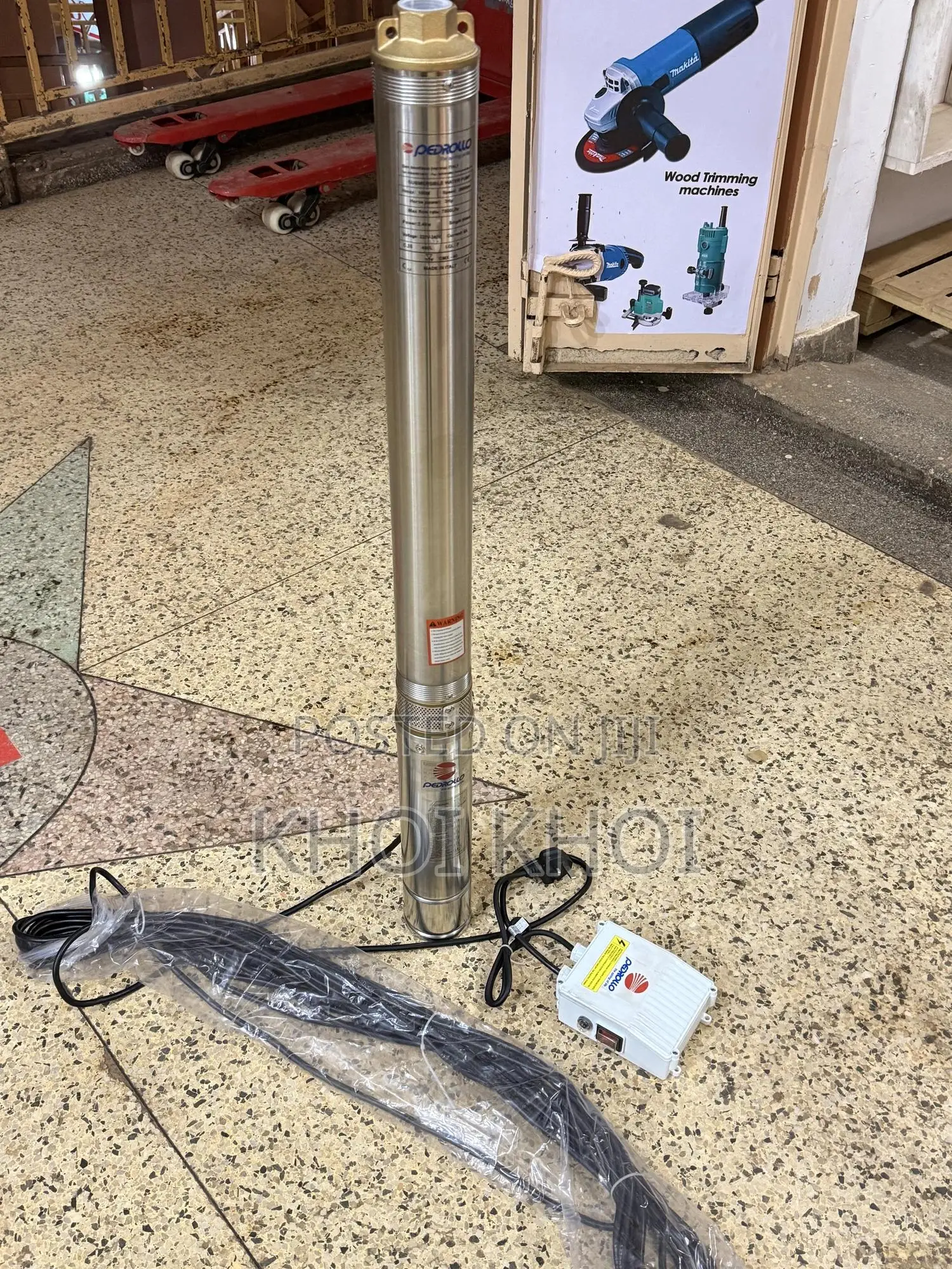 Water Pump 150metres Pedrollo Italy
