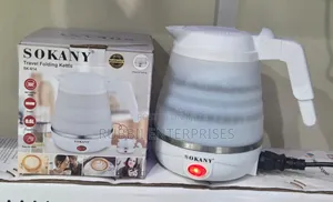 Sokany 0.6l Electric Foldable Travel Kettle
