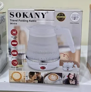 Sokany 0.6l Electric Foldable Travel Kettle