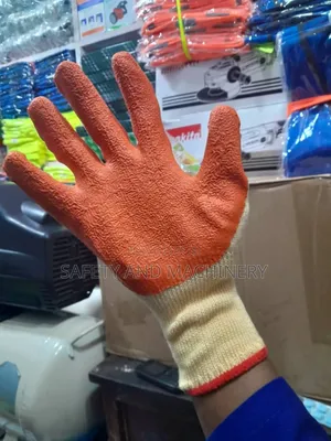 Cotton Working Gloves With Latex