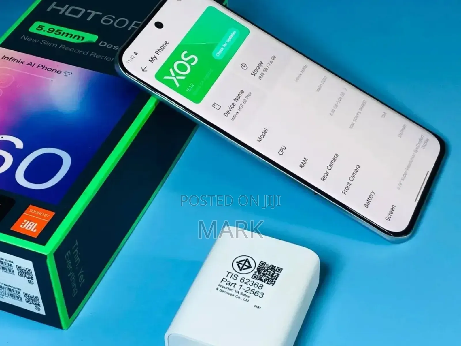 New Infinix Hot 60 Pro+ 128 GB Gray