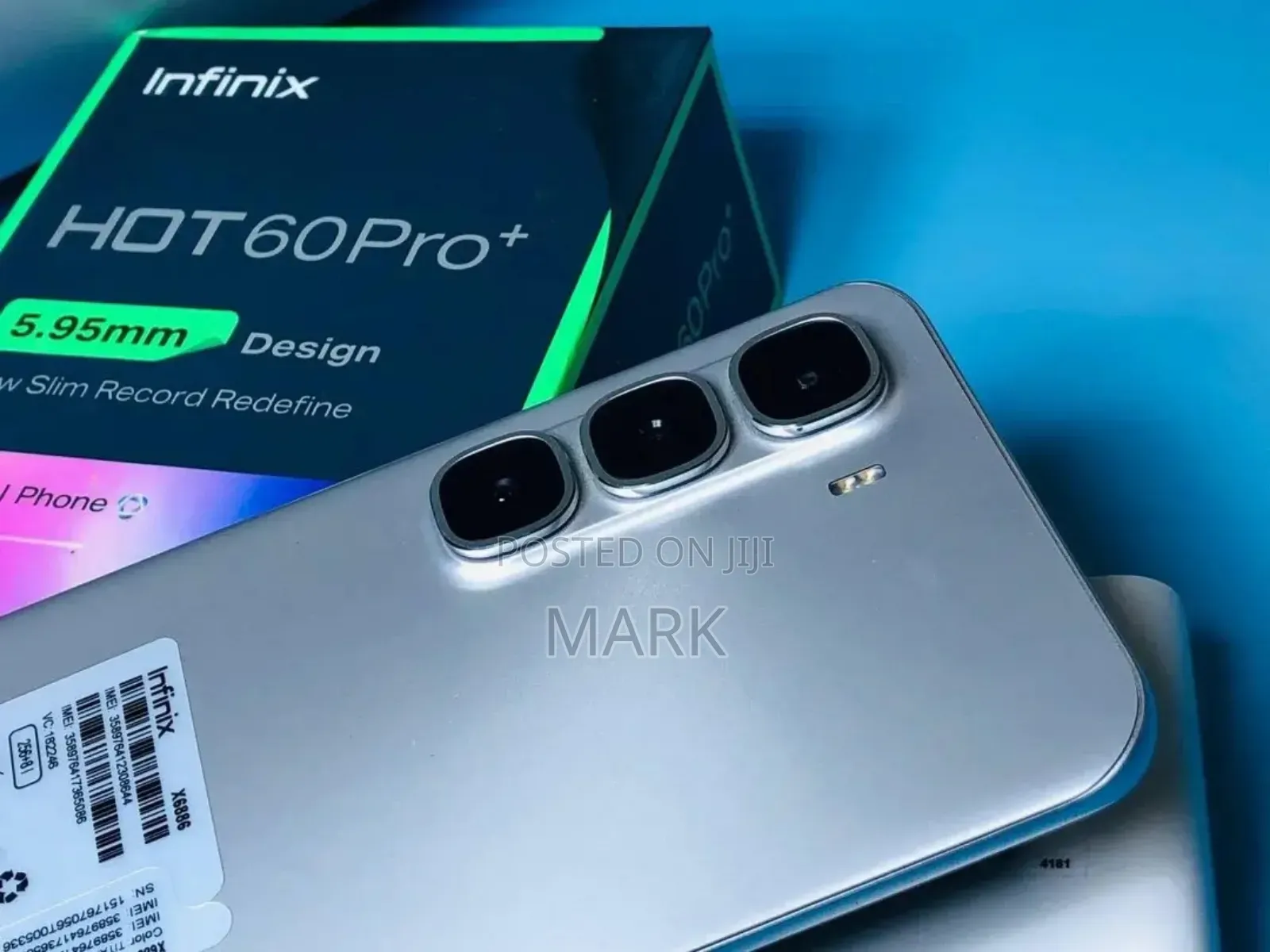New Infinix Hot 60 Pro+ 128 GB Gray