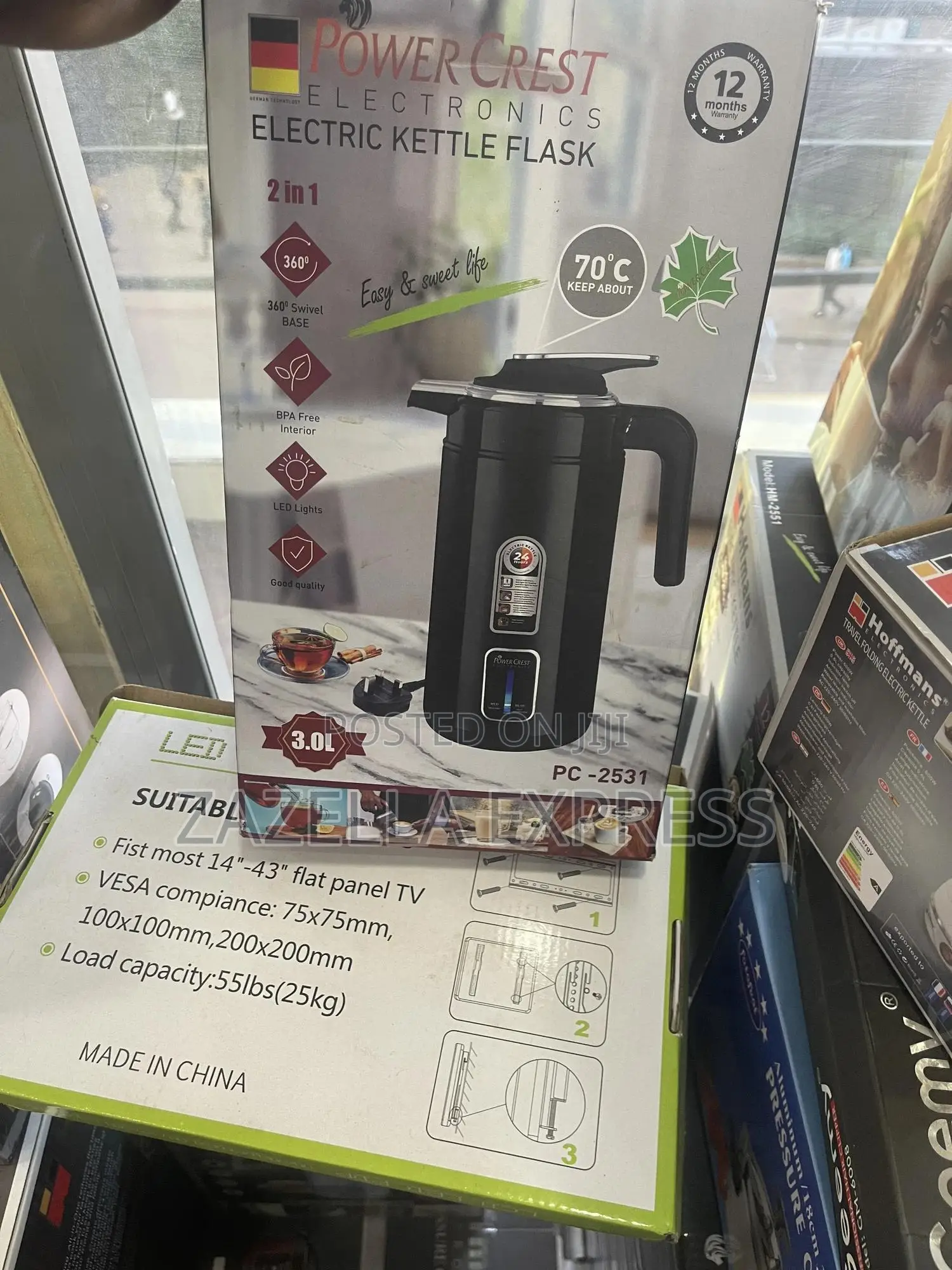 3l Electric Kettle Flask Multipurpose