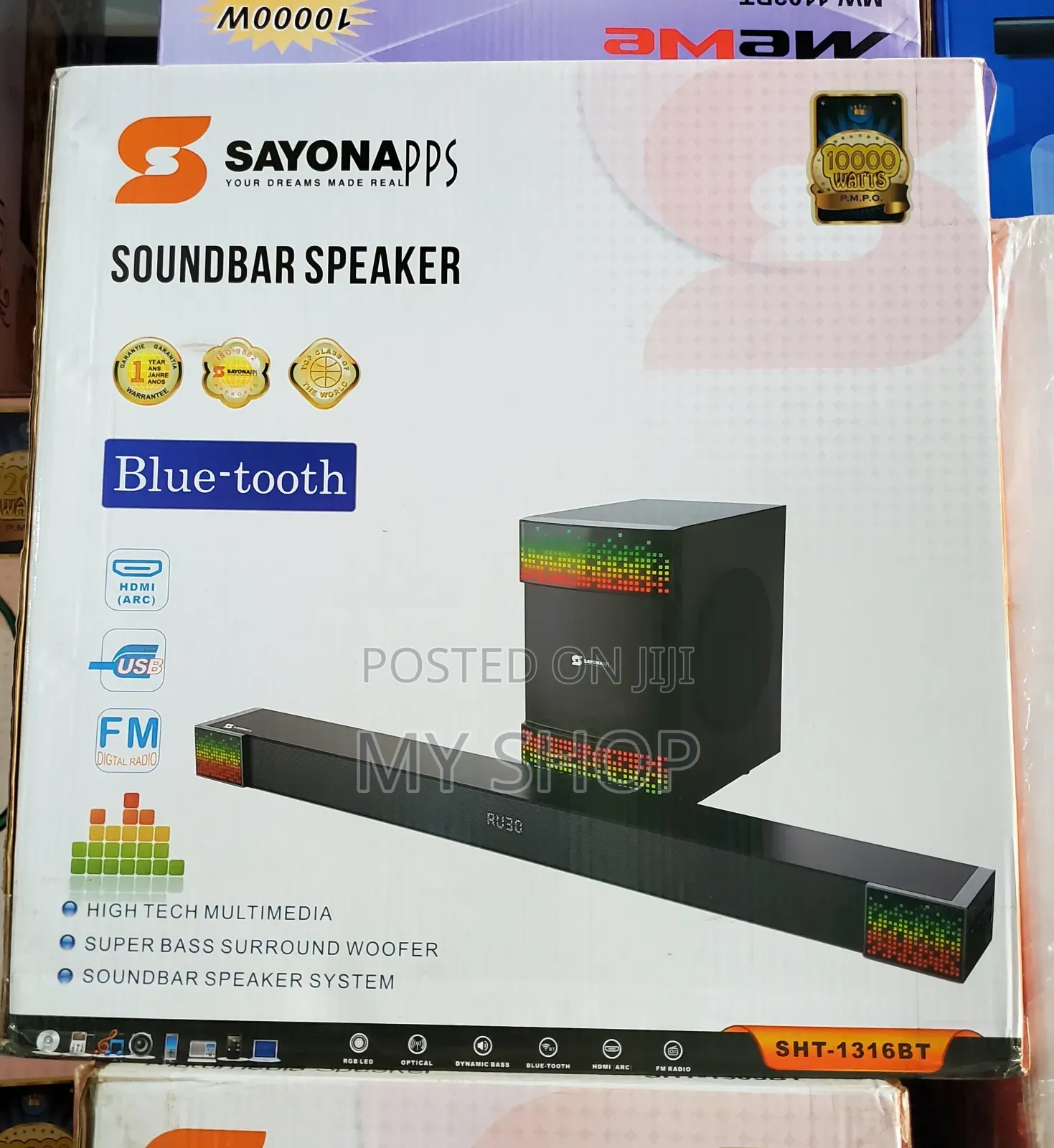 Sayona Soundbar Speaker SHT-1316bt