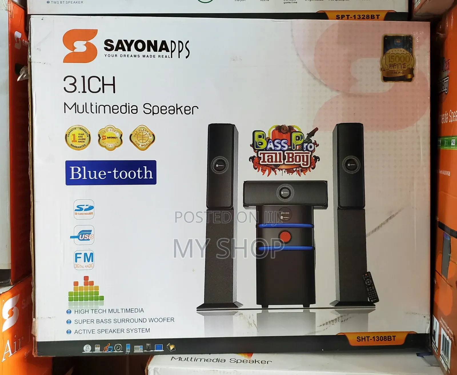 Sayona Home Theater Sound System SHT-1308bt