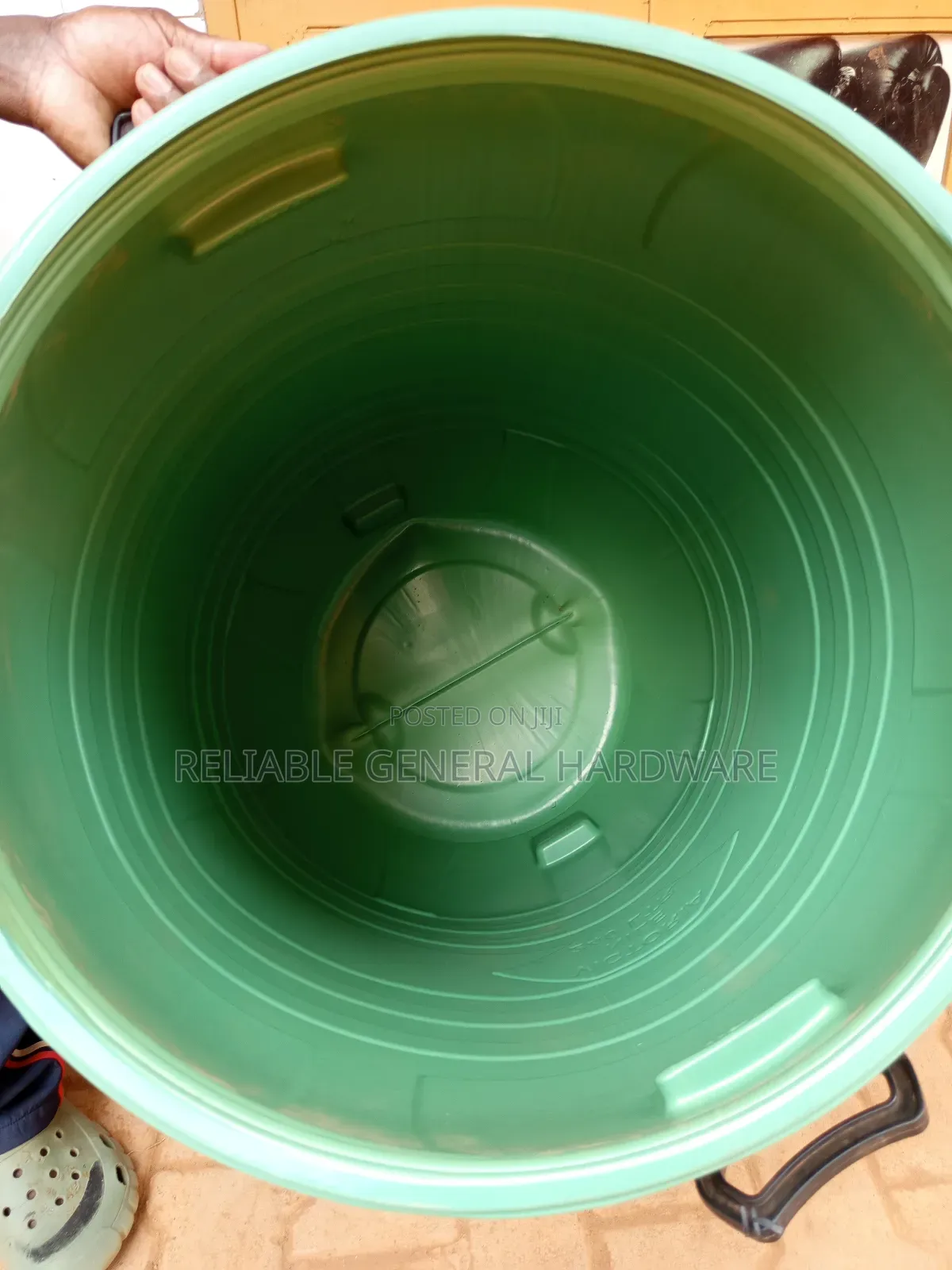 Water Drum Tank 240 Litres Green/Blue/Black