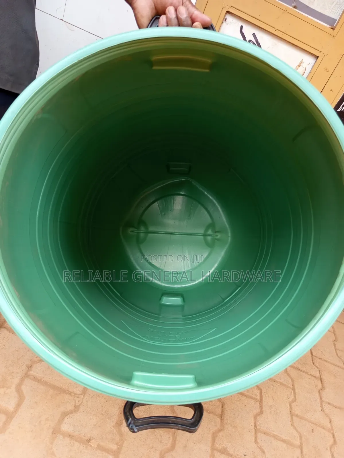 Water Drum Tank 240 Litres Green/Blue/Black