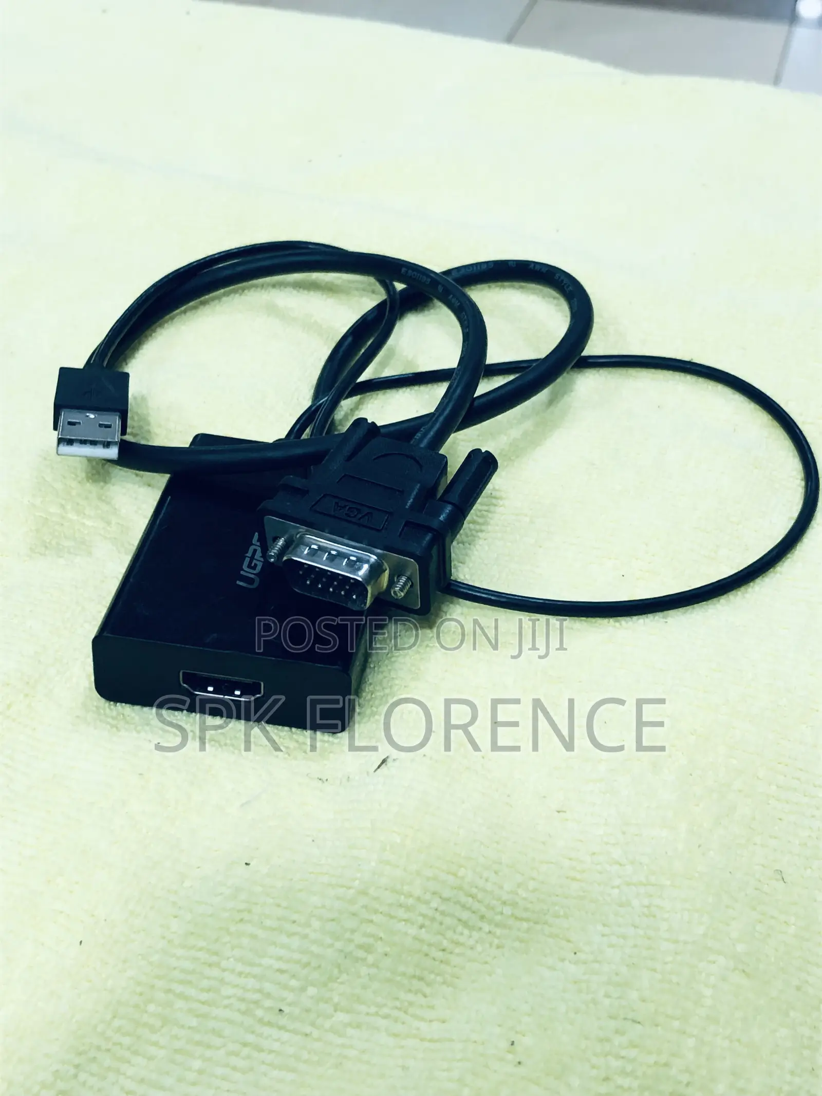 Vga and Usb Audio to Hdmi Converter