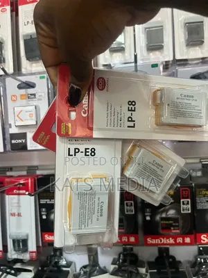 Camera Batteries for Canon 600d and 700d