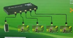 Hd Tv 4 K 1×4 Splitter