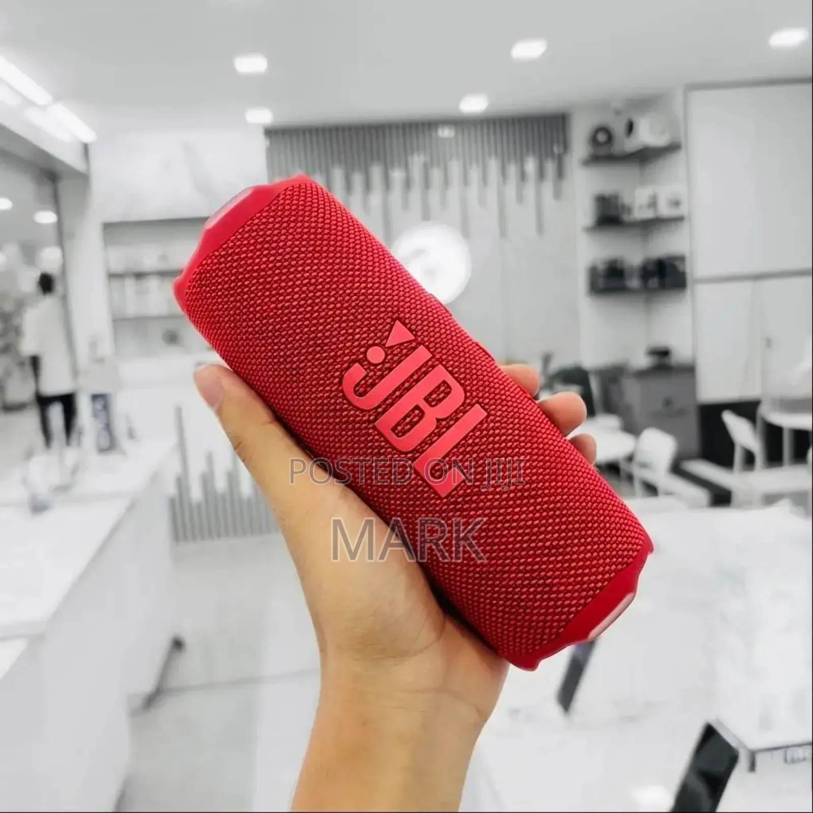 Red JBL Quality Bass Speaker