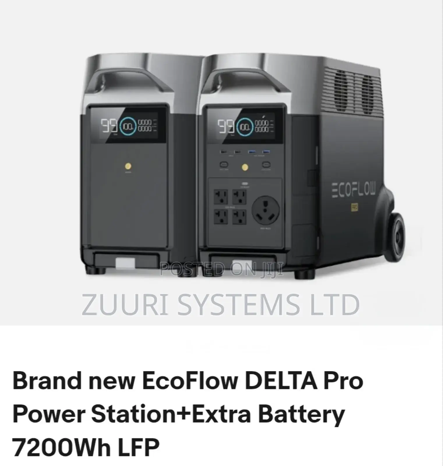 Ecoflow Delta Pro Power Station-Uk 3600w / 3600wh
