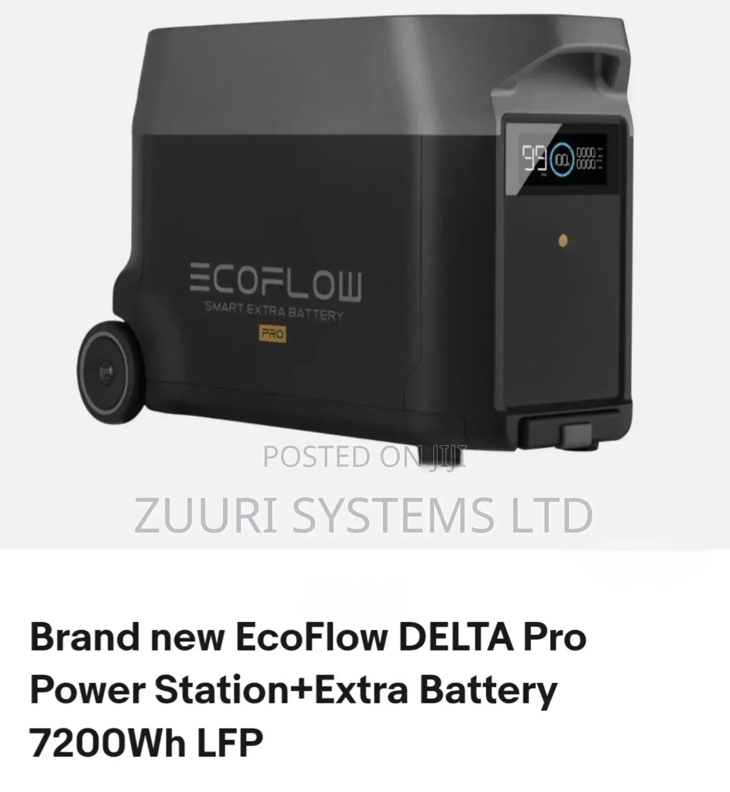 Ecoflow Delta Pro Power Station-Uk 3600w / 3600wh
