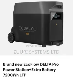Ecoflow Delta Pro Power Station-Uk 3600w / 3600wh