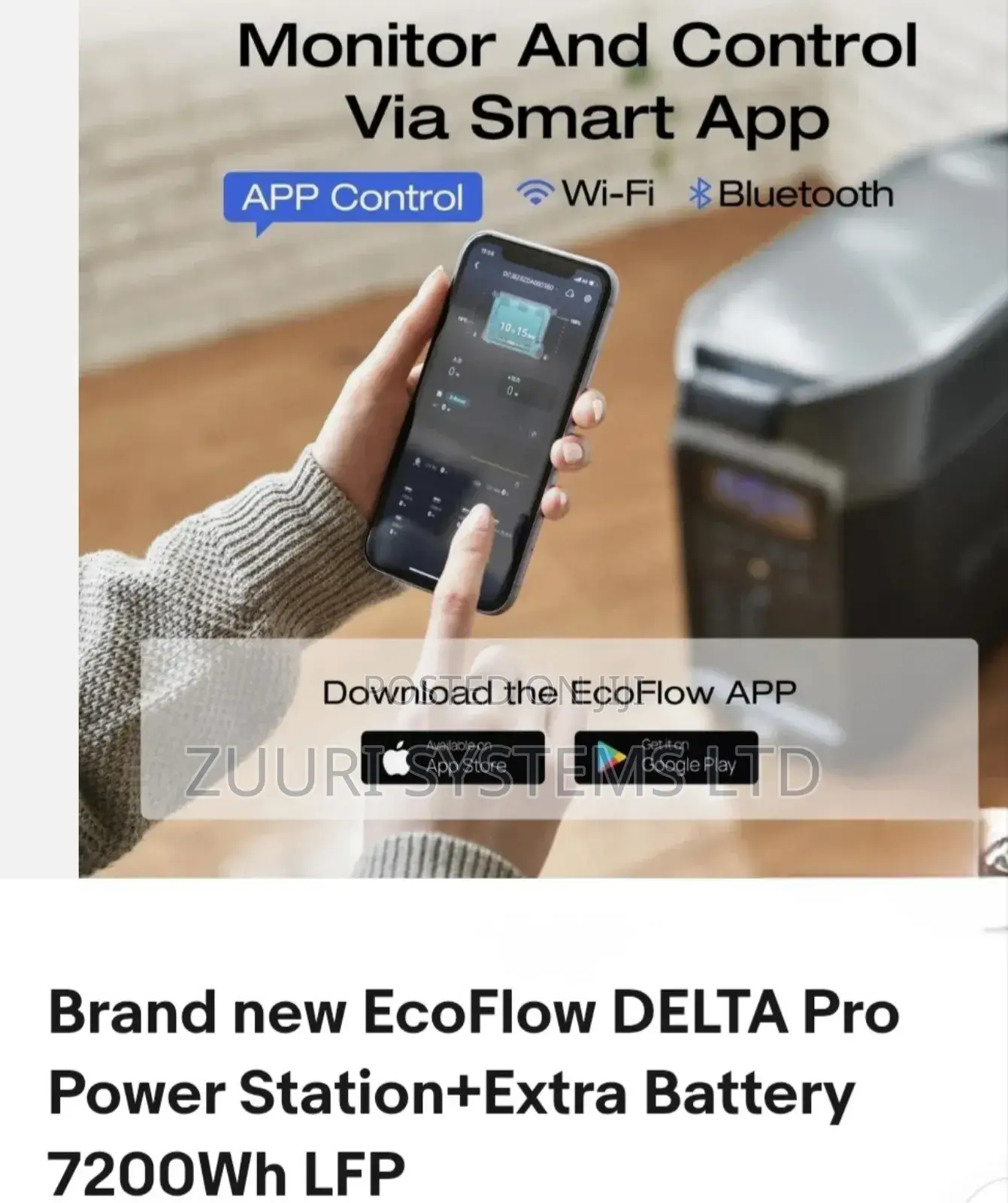 Ecoflow Delta Pro Power Station-Uk 3600w / 3600wh