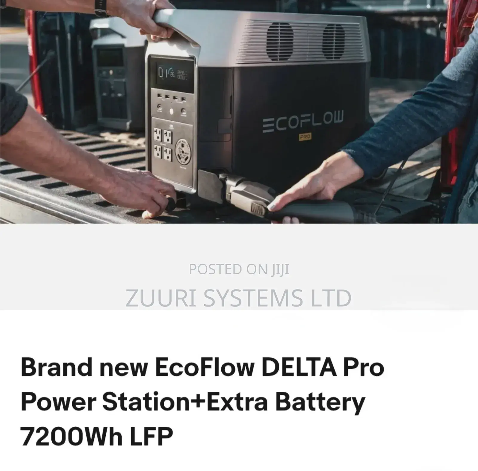 Ecoflow Delta Pro Power Station-Uk 3600w / 3600wh