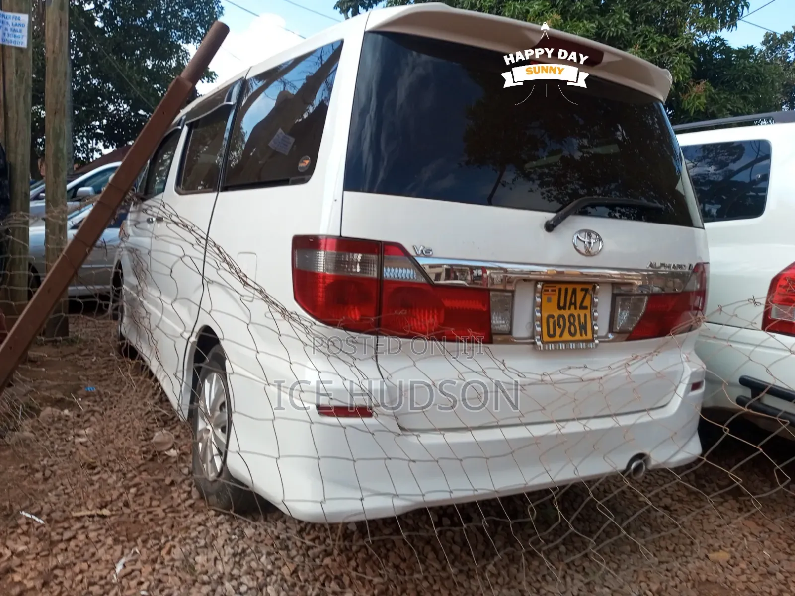 Toyota Alphard 2002 White