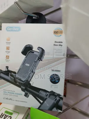 Go-Des 360 Degree Shockproof Motorcycle and Bicycle Phone Holder