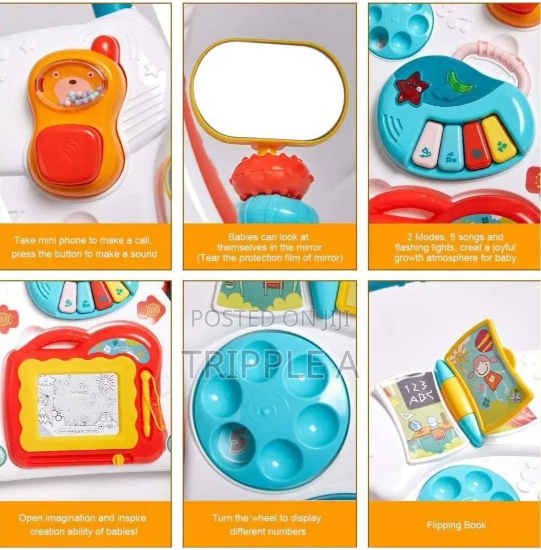 Toy Huanger Baby Push Music Walker