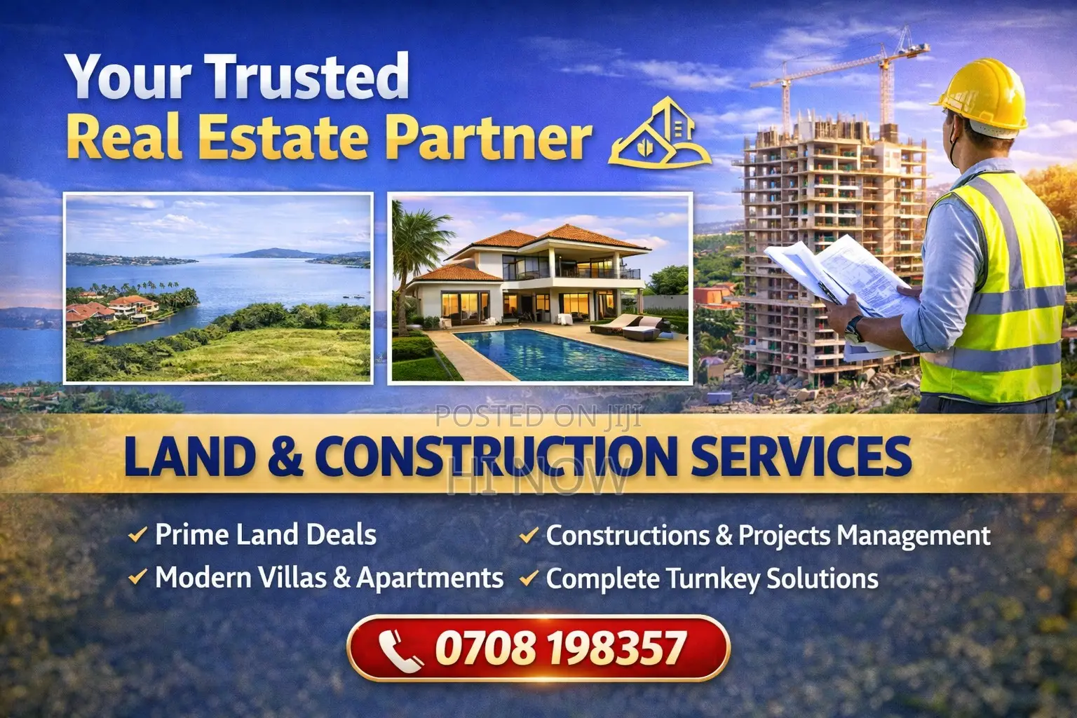 Trusted Real Estate Construction Services in Kampala | Land for Sale