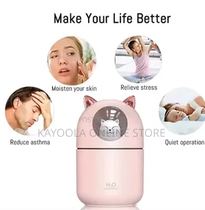 Mini 300ml Usb Cat Humidifer Aroma Oil Diffuser