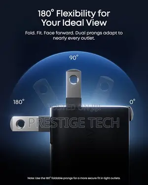 Anker Nano Usb C Wall Charger, 45w, Smart Display, 180° Foldable Plug