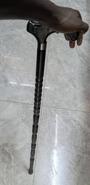 Solid Cane Quad Walking Stick