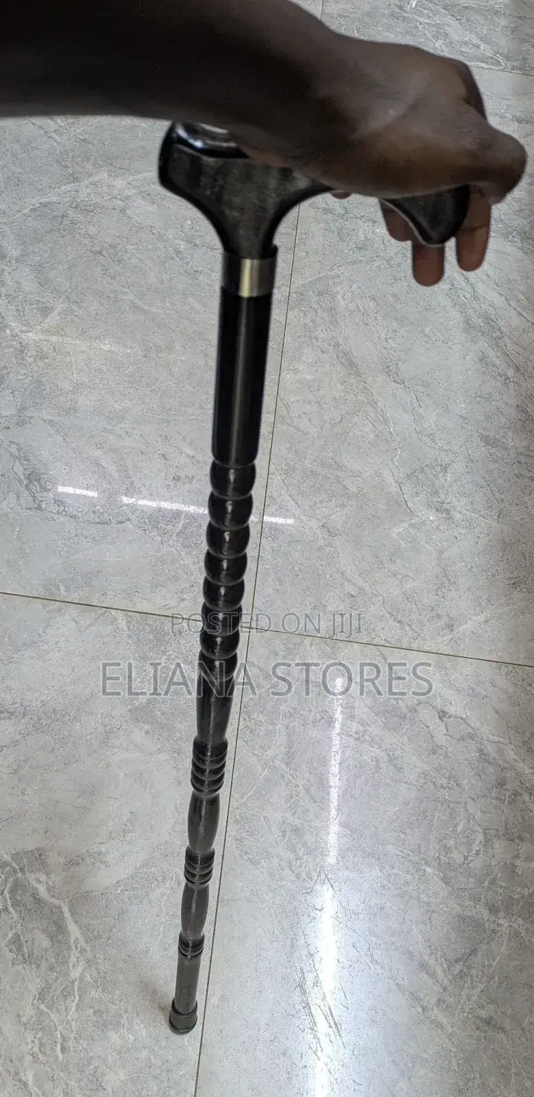 Solid Cane Quad Walking Stick