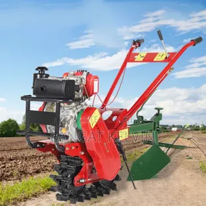 Chain Tiller With Disc Plough and Other Accessories