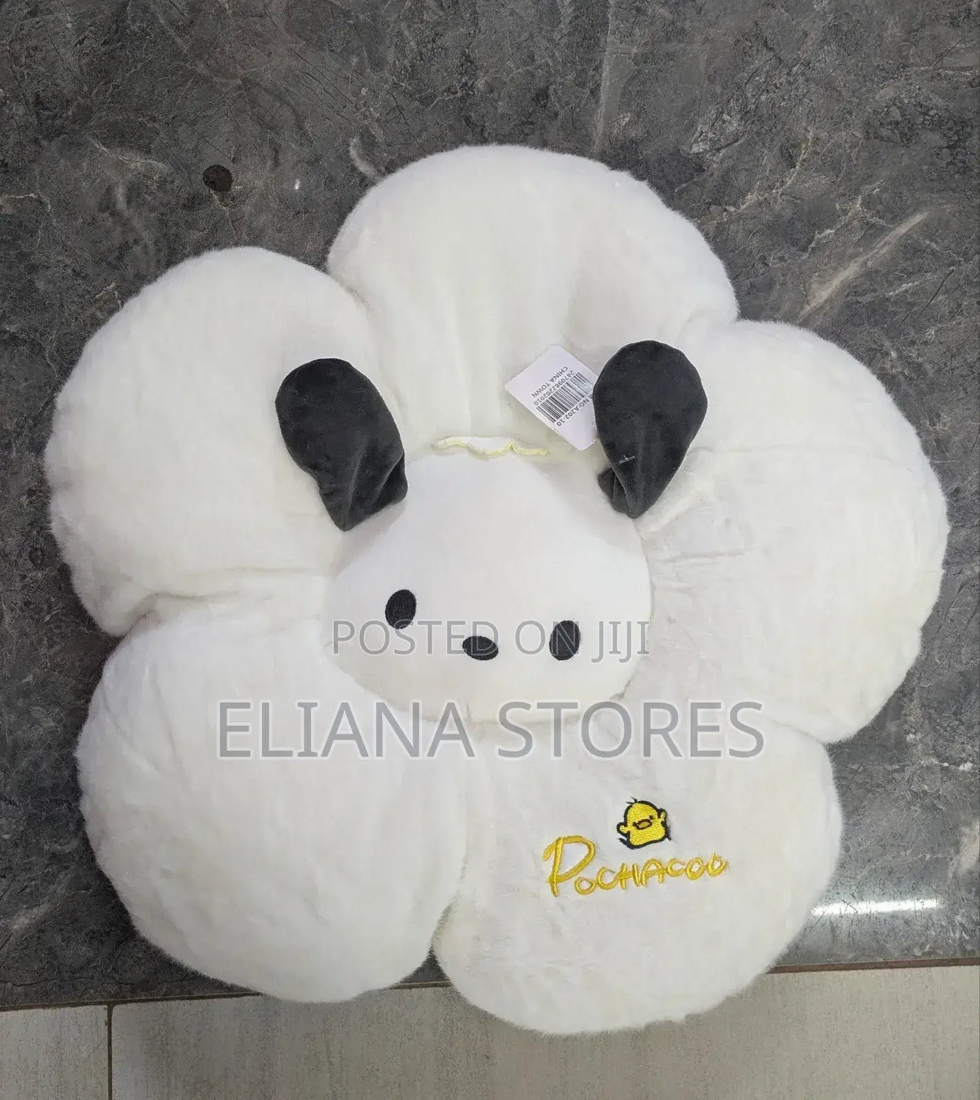 Pochacco Flower Shaped Plush Cushinky