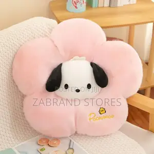 Pochacco Flower Shaped Plush Cushinky