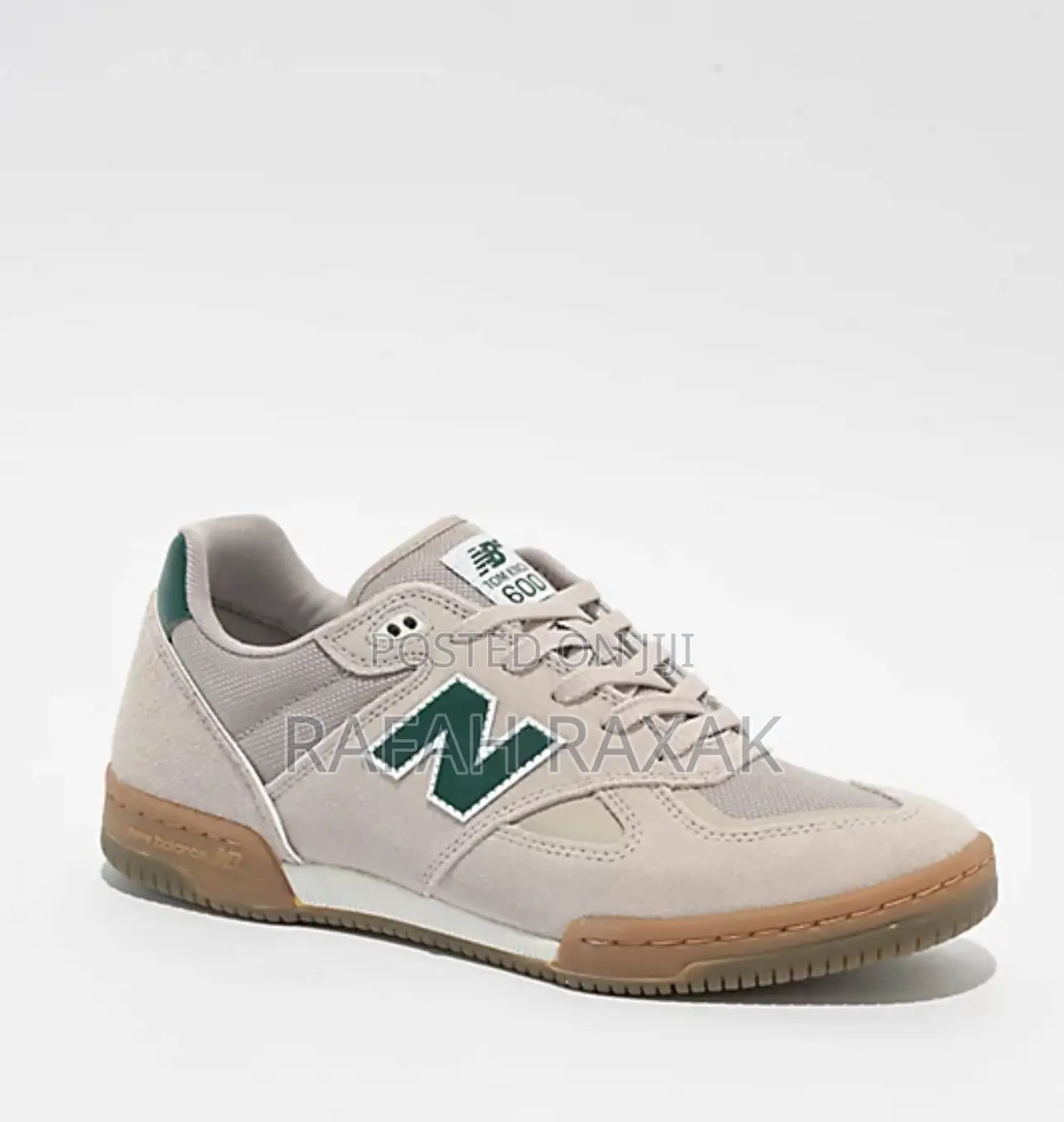 New Balance Numeric 600 Tom Knox Timber Wolf Forest Green Skate Shoes