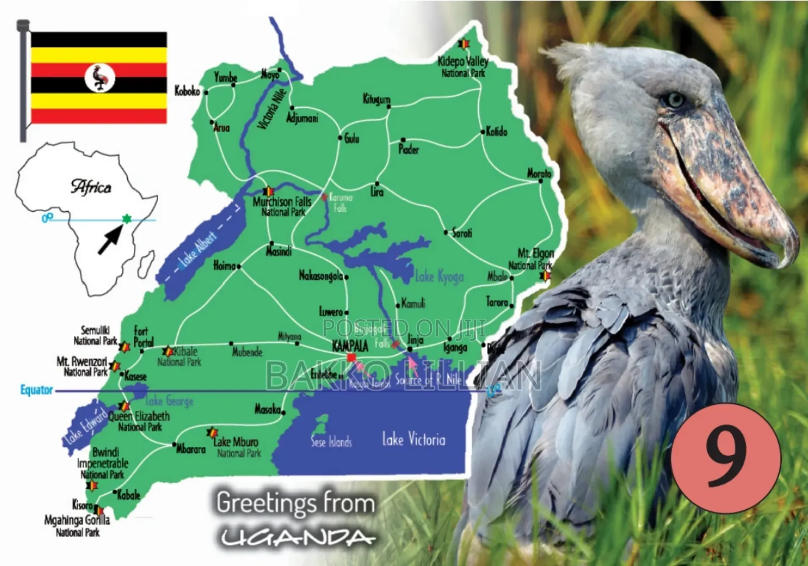 Post Cards Uganda