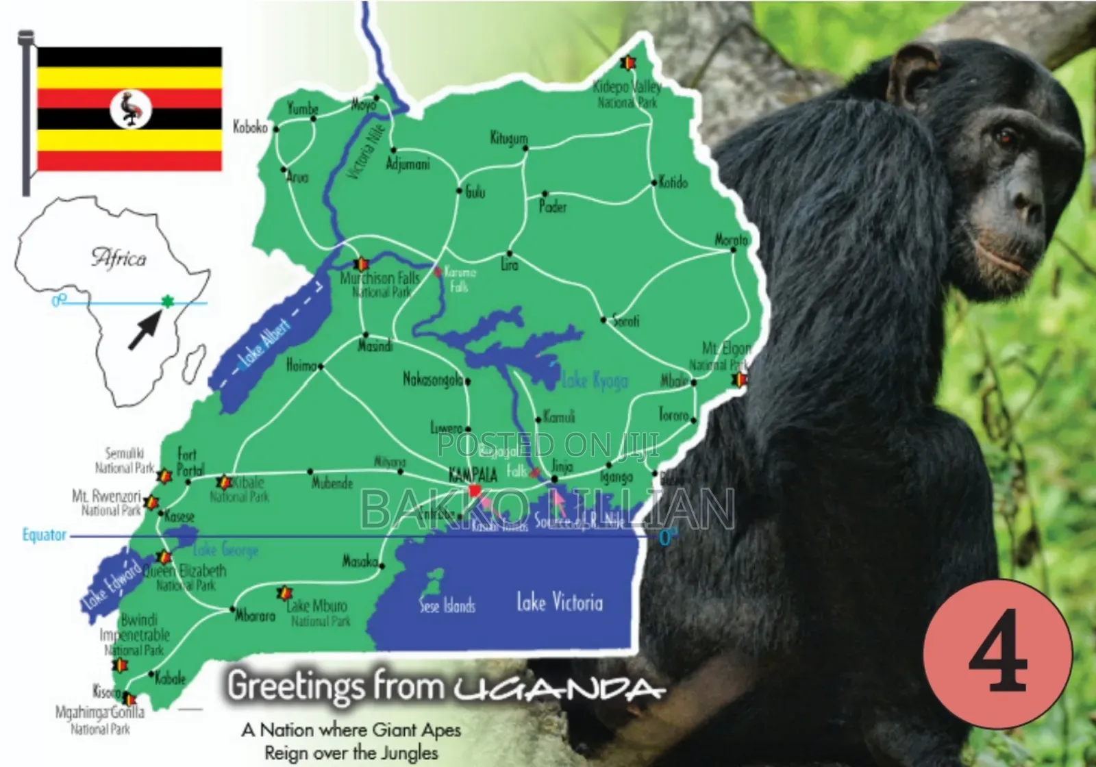 Post Cards Uganda