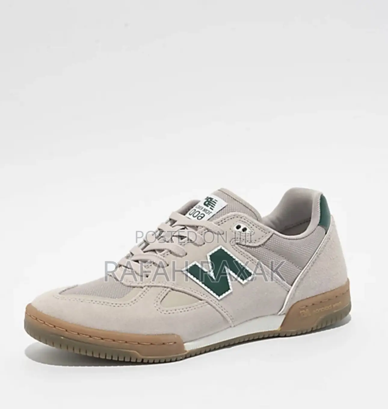 New Balance Numeric 600 Tom Knox Timber Wolf Forest Green Skate Shoes